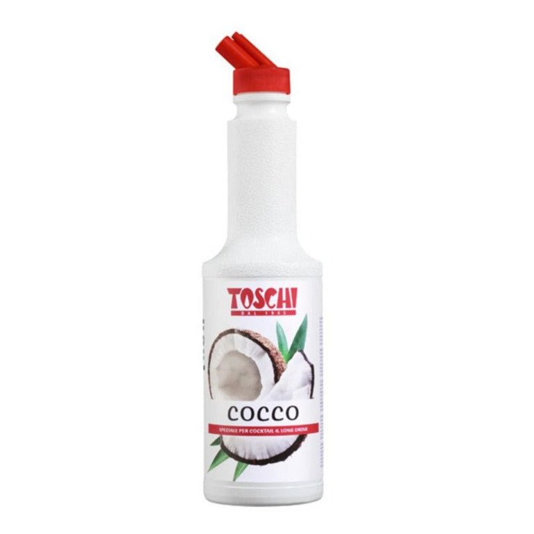 TOSCHI COCONUT SYRUP - 1LT (1 pz) SCIROPPO DI COCCO